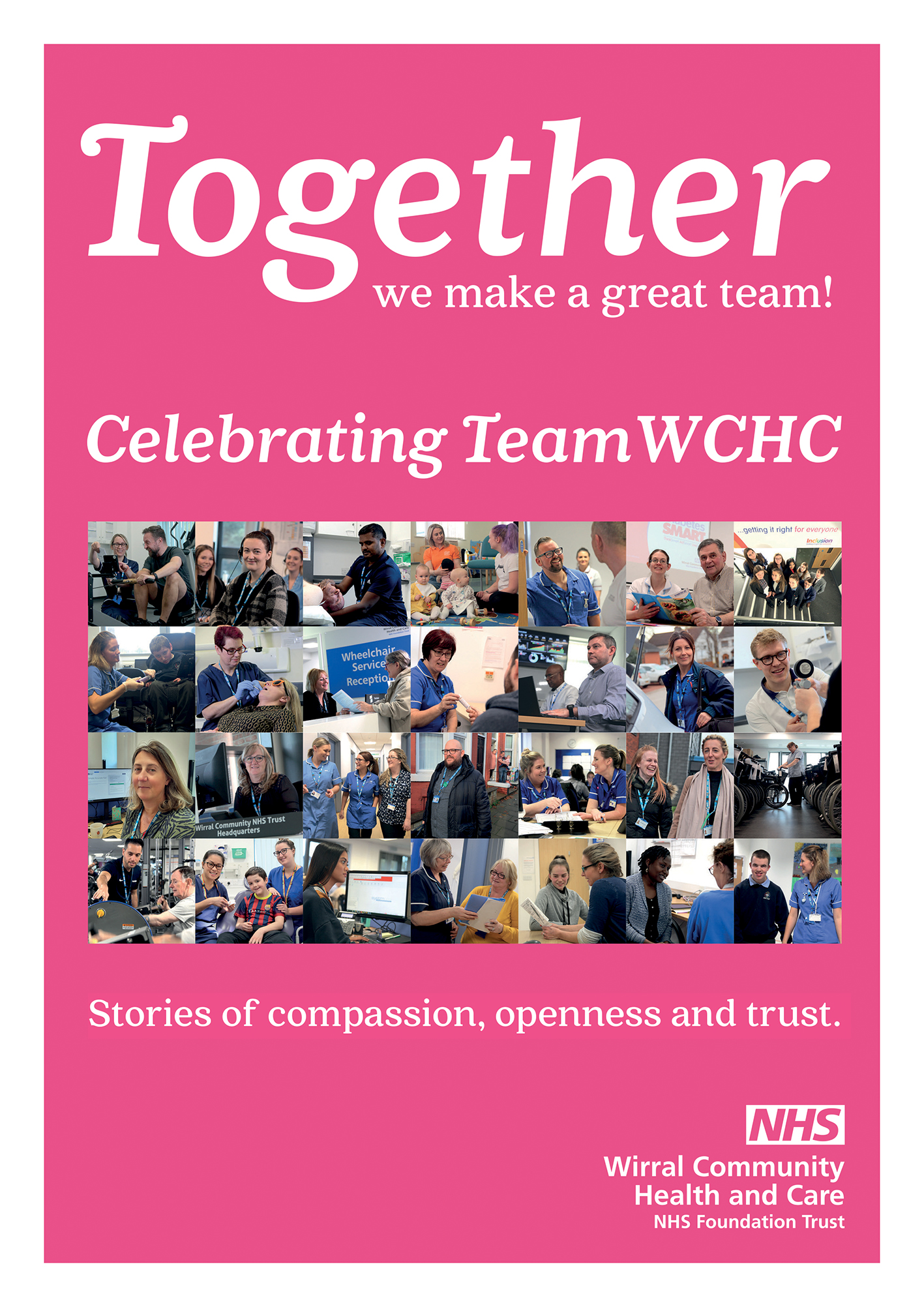 Together we make a great team wirral community health and care nhs