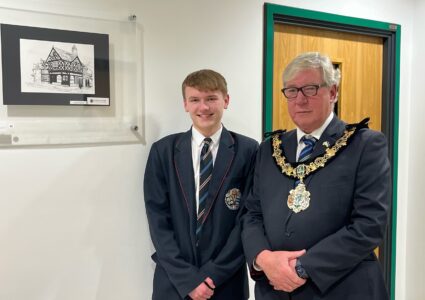 Calday Grammar student and Mayor of Wirral