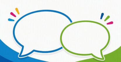 Image of two speech bubbles