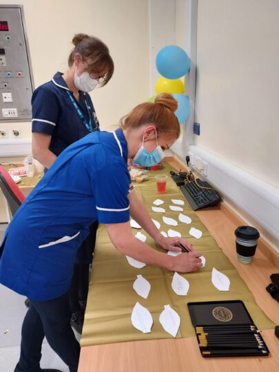 Nurses at CICC celebrating International Nurses Day